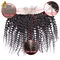 18 بوصة خام العذراء الشعر البشري الخيط حزمة Kinky 1B الأسود الطبيعي