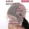 الشعر البشري 8 بوصات غير مطلية