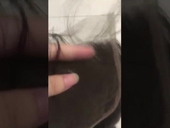 4 * 4 جزء حر من جسم موجة طبيعية سوداء العذراء مغلق شعر بشري