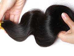 12A لون طبيعي شعر البرازيلي البكر البشري