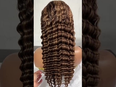 البيانو 4 27 موجة عميقة العنقود الأمامي 13 * 4 شعر بشري عذراء العنقود الأمامي شعر مستعار