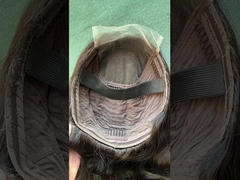 100% شعر بشري عذري مع حزام