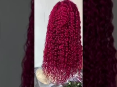 شعر مستعار من الرقصة الأمامية بدون غراء