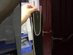 إغلاق شعر بشري برازيلي مستقيم 2x6 HD غير مرئي من الدانتيل