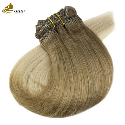 جودة  Customized Human Ponytail Hair Extensions Straight 120 Grams مصنع