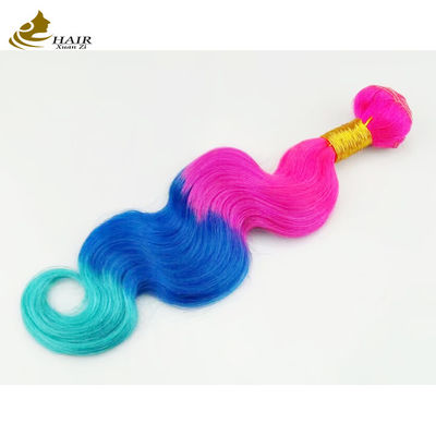 مخصصة Ombre تمديدات الشعر البشري