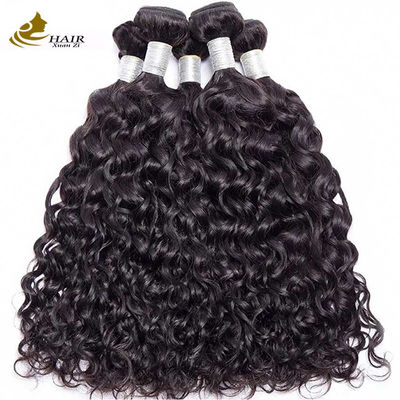 OEM البرازيلي غير المعالجة موجة المياه العذراء حزم الشعر الأسود