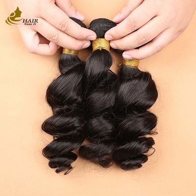 حزم الشعر البشري العذراء المتماسكة