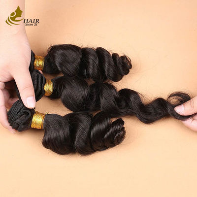 حزم الشعر البشري العذراء المتماسكة