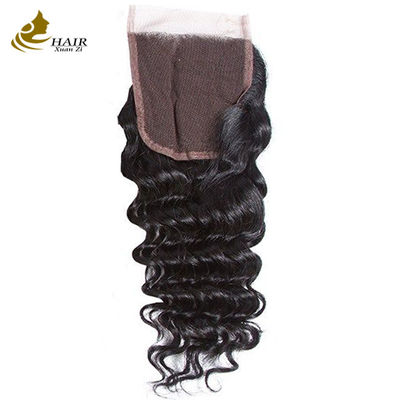 حزم الشعر الموجة العميقة المتماسكة مع الجلد حزم الشعر البشري الموجة الفضفاضة للشعر الطبيعي والملمع