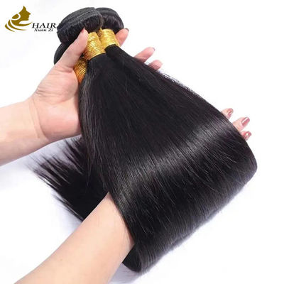 حزمة الشعر البيرووي المستقيم البشري المواد الشعر البرازيلي الاختيارية