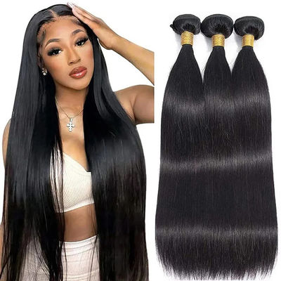 حزمة الشعر البيرووي المستقيم البشري المواد الشعر البرازيلي الاختيارية