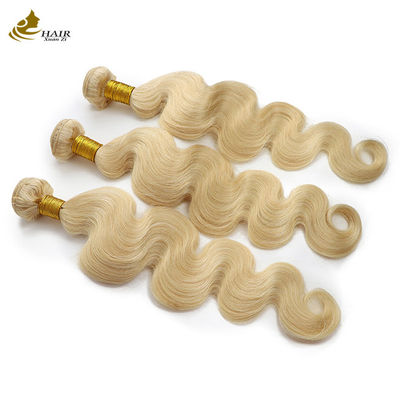 613 الشعر الهندي الخام سعر منخفض 613 الشعر المتماشى مع القشرة 613 حزم الشعر الأشقر
