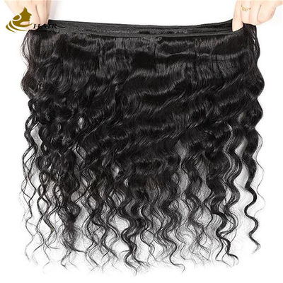 حرة من التشابك المرجعية العميقة الموجة العذراء حزم الشعر البشري الإضافات