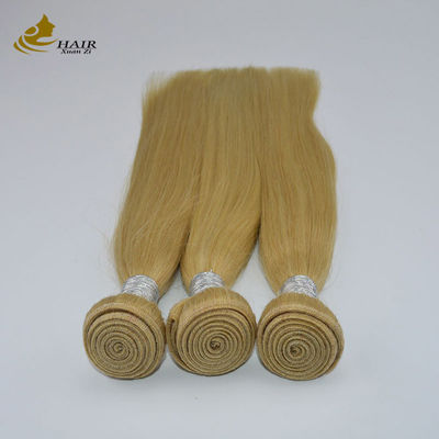 10A Ombre Hair Extensions 16 Inch 100% ريمي 613 شقراء