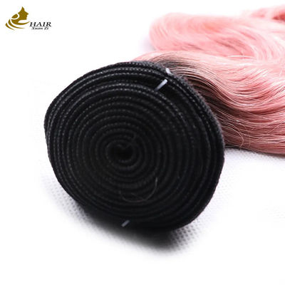 ملايزيا وردية العذراء الشعر البشري 20 بوصة 1B طبيعي المظهر