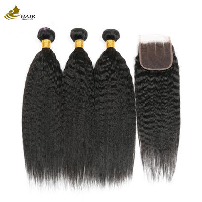 حزمة الشعر البرازيلي البريطاني مع إغلاق 8A/9A/10A