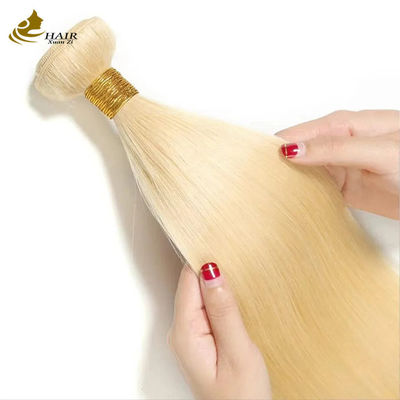 خام 613 العذراء الشقراء البرازيلية حزم الشعر البشري