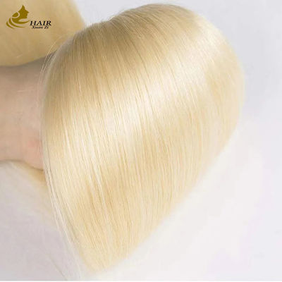 خام 613 العذراء الشقراء البرازيلية حزم الشعر البشري