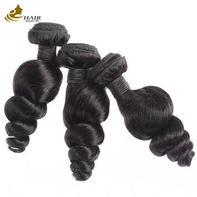 موجة فضفاضة البرازيلية الشعر البشري حزمة التمديدات الشعر الأسود الطبيعي