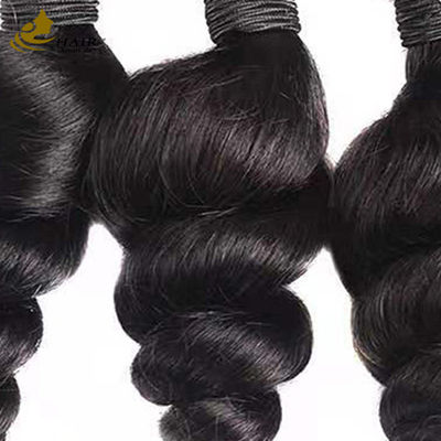 موجة فضفاضة البرازيلية الشعر البشري حزمة التمديدات الشعر الأسود الطبيعي
