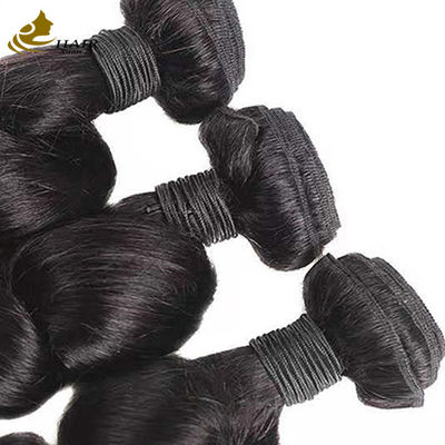 موجة فضفاضة البرازيلية الشعر البشري حزمة التمديدات الشعر الأسود الطبيعي