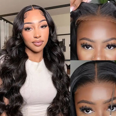 مادة الشعر الشعر البشري الشعر البشري الشعر البشري السترة 14 "-30" مع أحزمة قابلة للتعديل