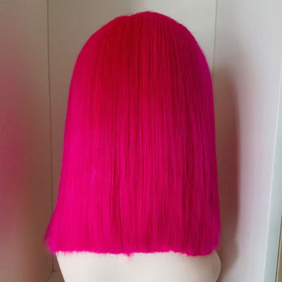 13X4 4X4 13X6 الدبوس الأمامي الخام البرازيلي العذراء الشعر البشري الشعر الرومي قصير الشعر الرومي