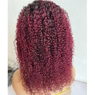 100% شعر بشري بيرووي عذراء ماء موجة العصا السترة الأمامية