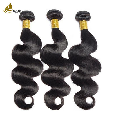موجة الجسم الشعر البشري الأوروبي 9A الدرجة 100g لكل حزمة شعر مستعار