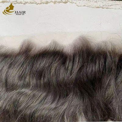 خط الشعر ذو شكل M مغلق بالربطة للشعر البشري