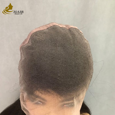 360 كامل ياكي منزوع مسبقًا غريب مجعد مستقيم شعر مستعار من الدانتيل البشري