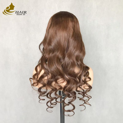 مصنع بالجملة عالية الجودة مخصصة فائقة السعر المنخفض بالجملة الجبهة الدانتيل شعر مستعار تسليط الضوء على لون البيانو شعر مستعار حقيقي